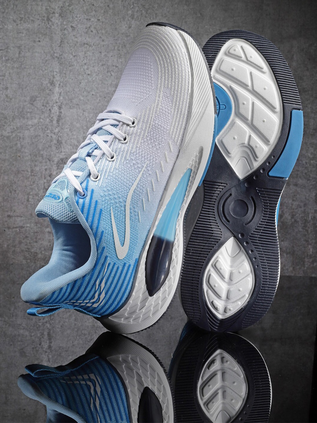 

ASIAN Men ROVER-01Mesh Running Shoes, White