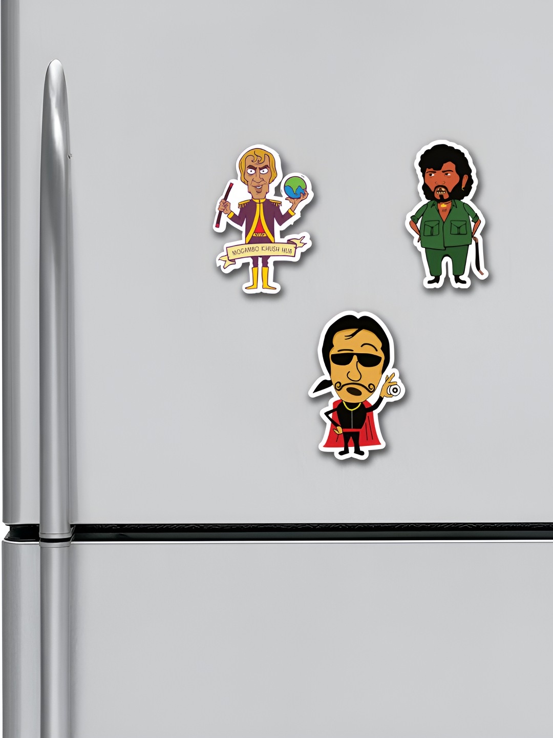 ARTBUG Green & Brown 3 Pieces Printed Fridge Magnets