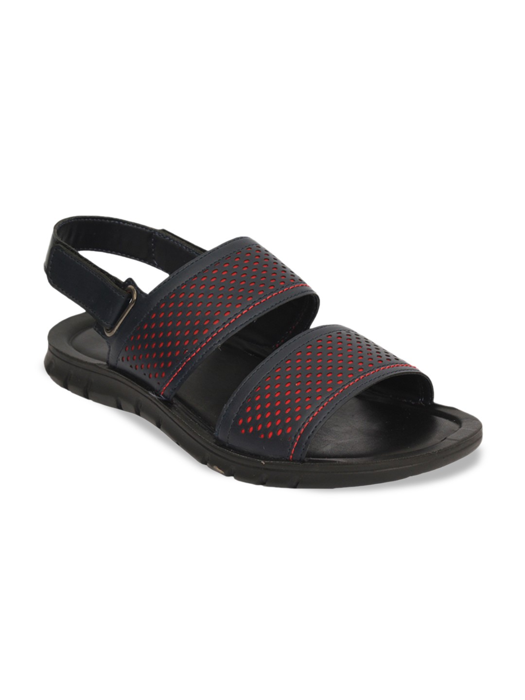 

Inblu Men Perforated Lightweight & Anti Skid Comfort Sandals, Navy blue