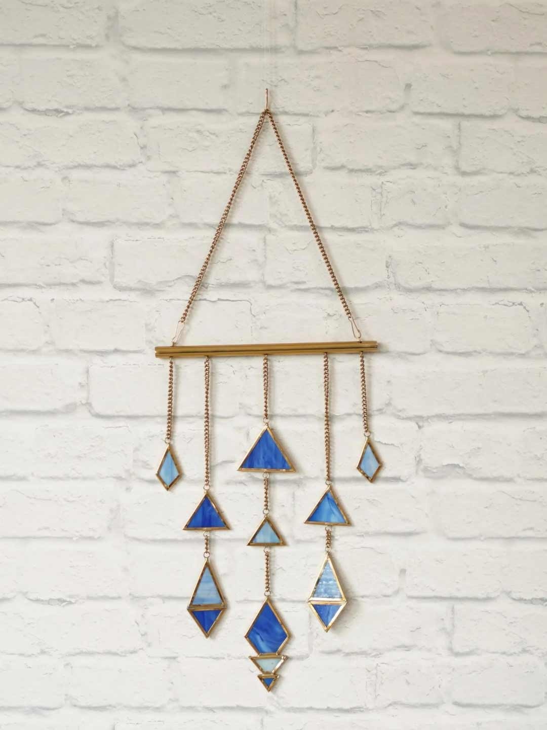 

BEHOMA Blue Geometric Wall Hanging