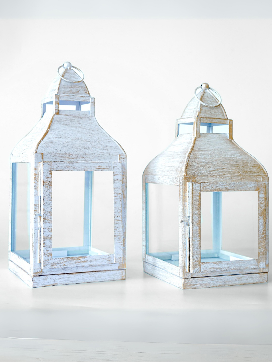 

BEHOMA Set of 2 White Miami Lantern