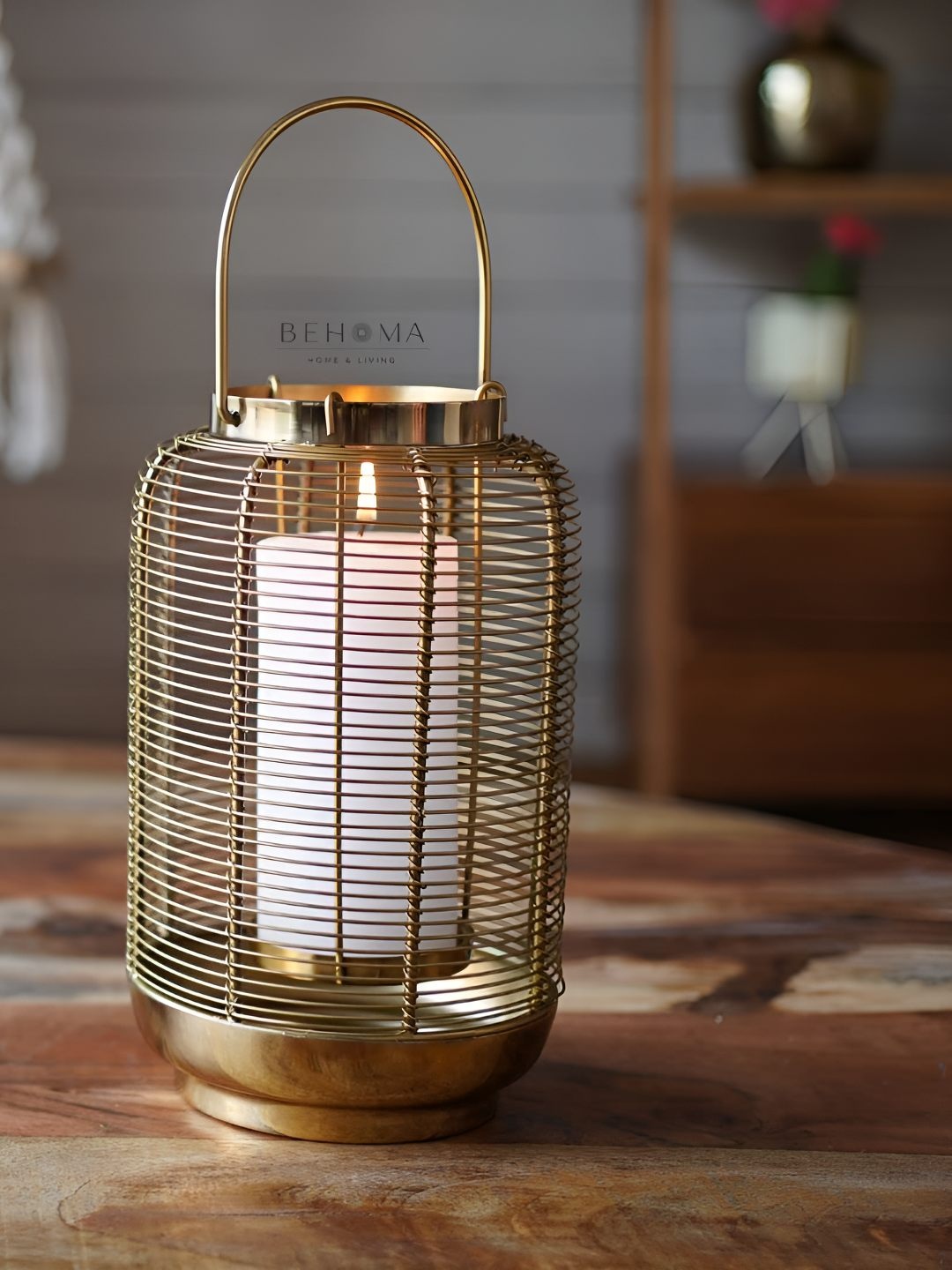

BEHOMA Gold-Toned Candle Holder