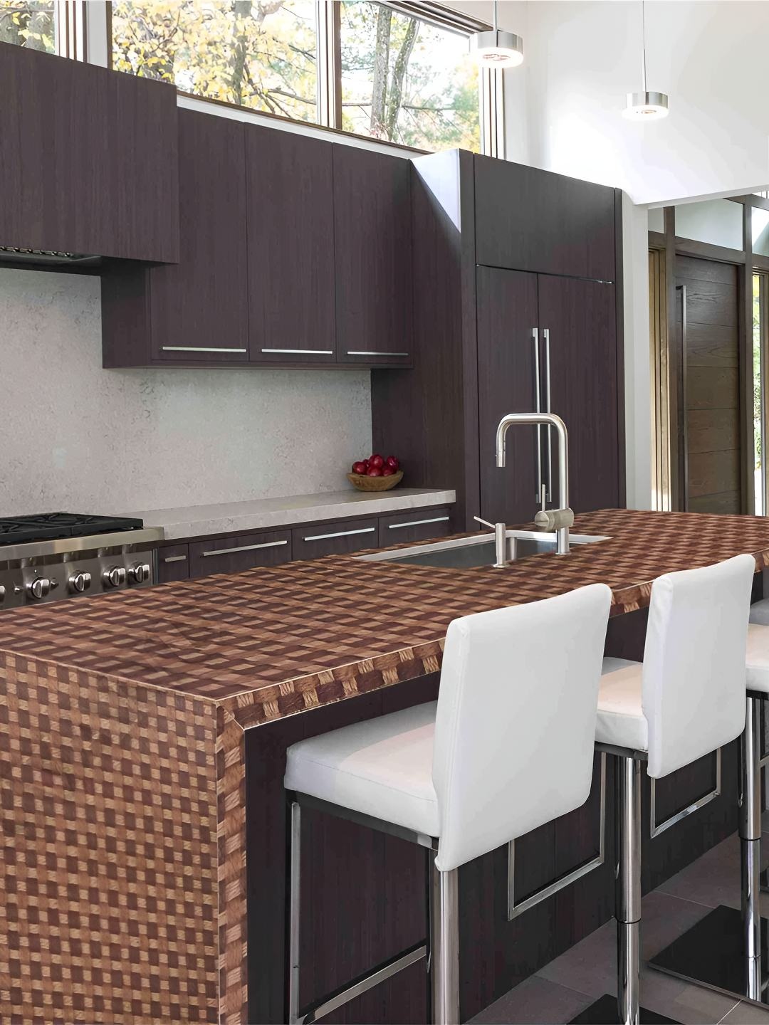 

CVANU Brown & Cream Self-Adhesive Marble Wallpaper