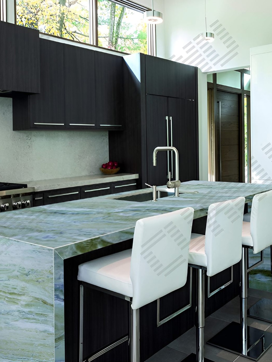 

CVANU Grey & Off White Self-Adhesive Marble Wallpaper