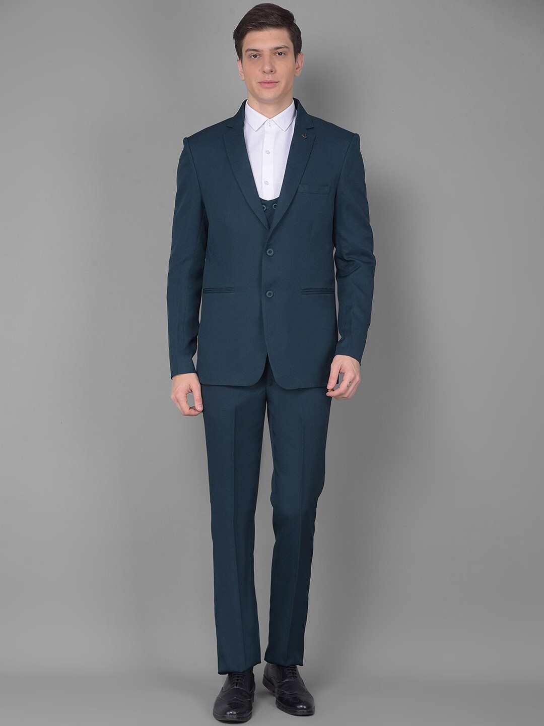 

Canary London Single-Breasted Slim-Fit 3-Piece Suit, Green
