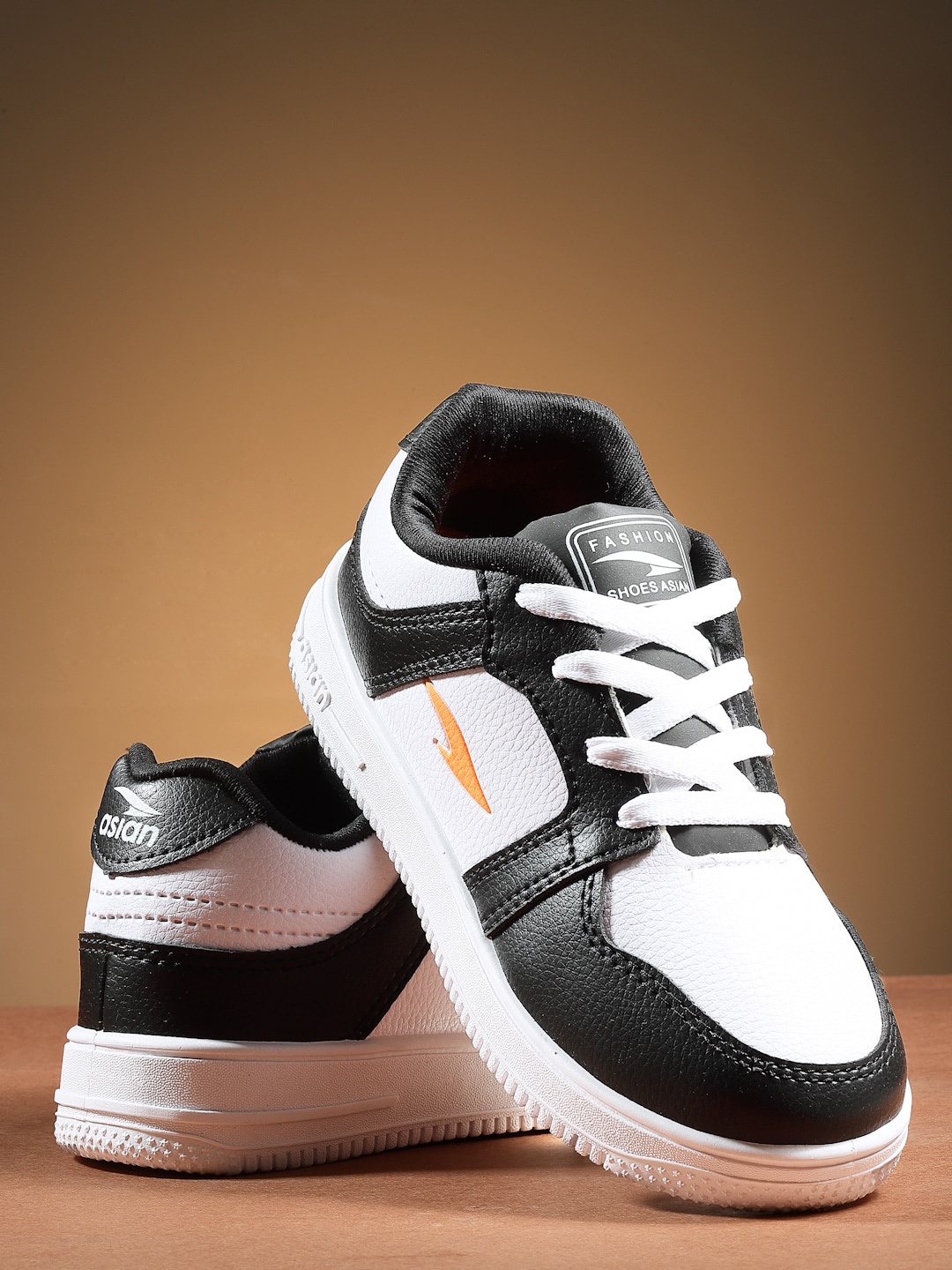 

ASIAN Boys THUNDER-05 Colourblocked Sneakers, White