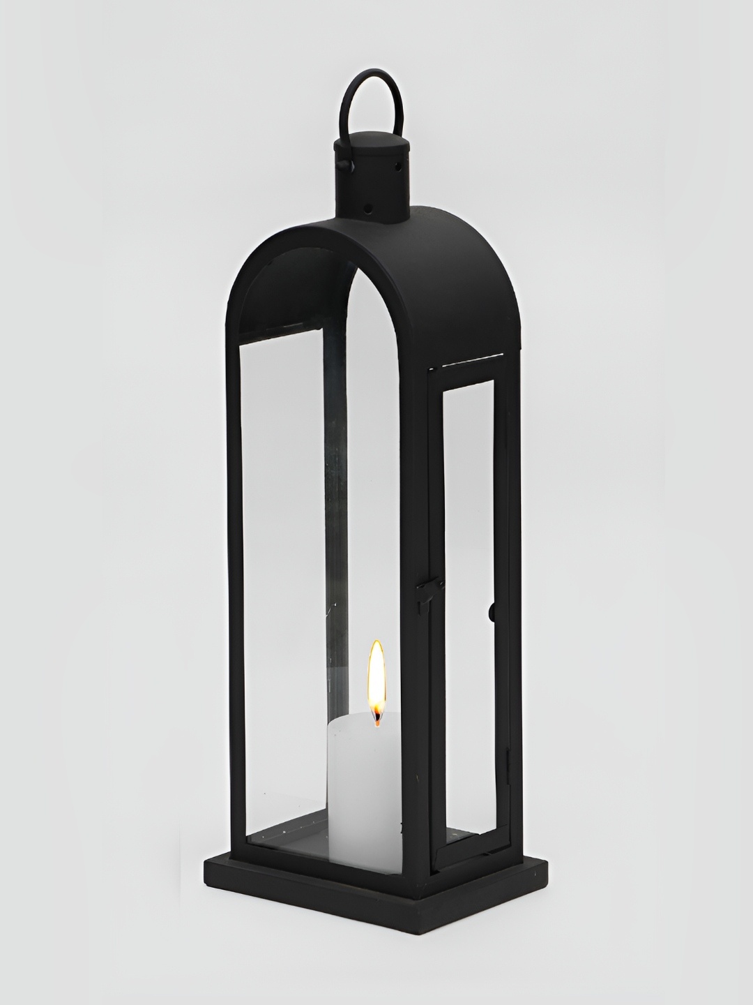 

OPAXA LIVING Black Metal Candle Holder