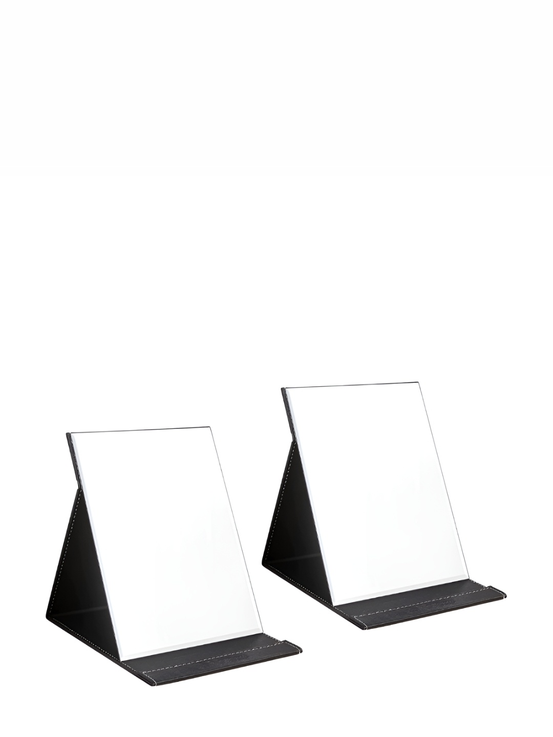 

YELONA Black 2 Pieces Foldable Table Top Makeup Mirror