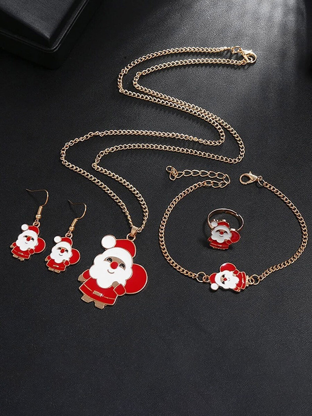 

EL REGALO Christmas Jewellery Set, Gold