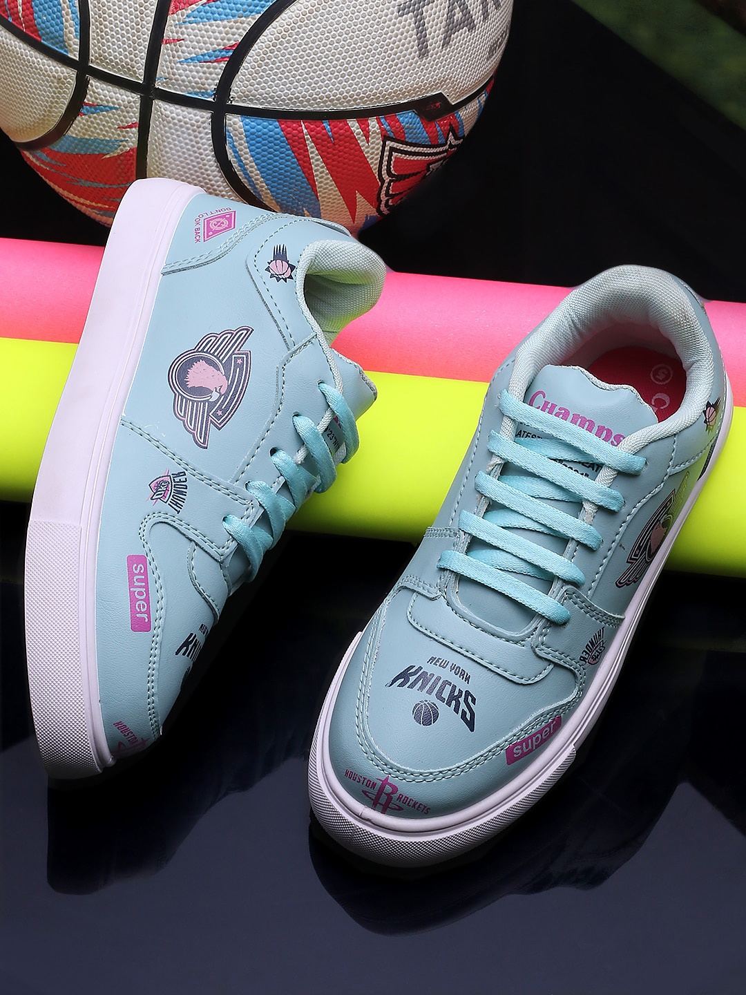

Champs Women Printed Lightweight Sneakers, Sea green