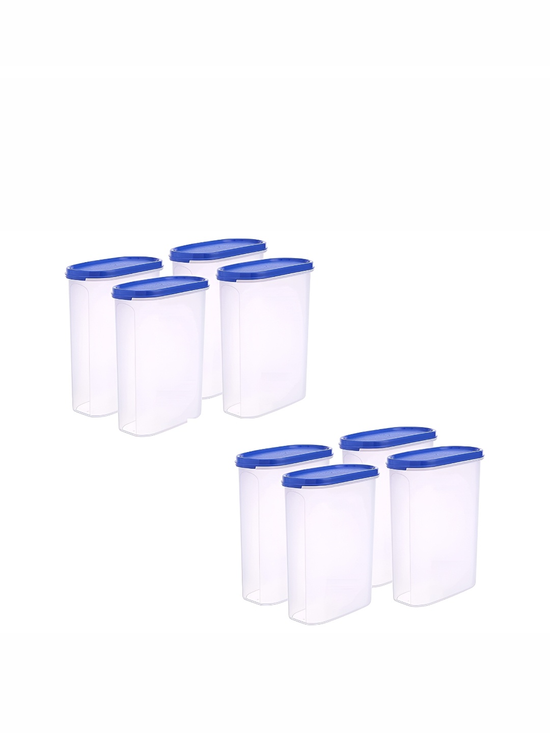 

OMORTEX Blue 8 Pieces Dishwasher Safe Food Container