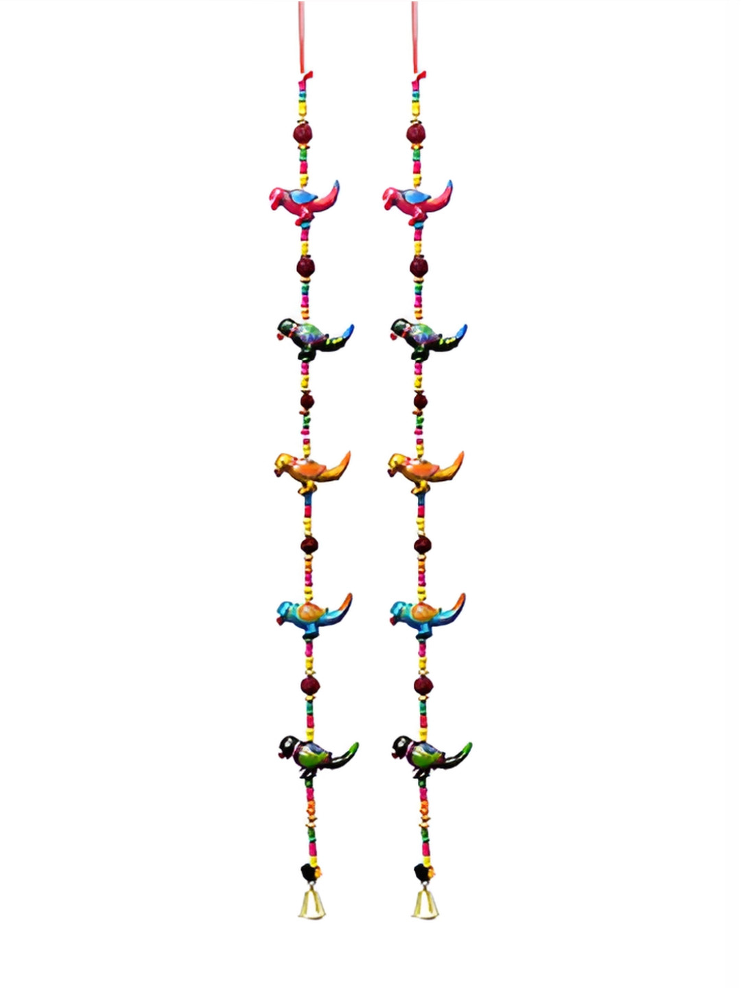 

PALPAL Green & Yellow 2 Pieces Parrot Door Hangings