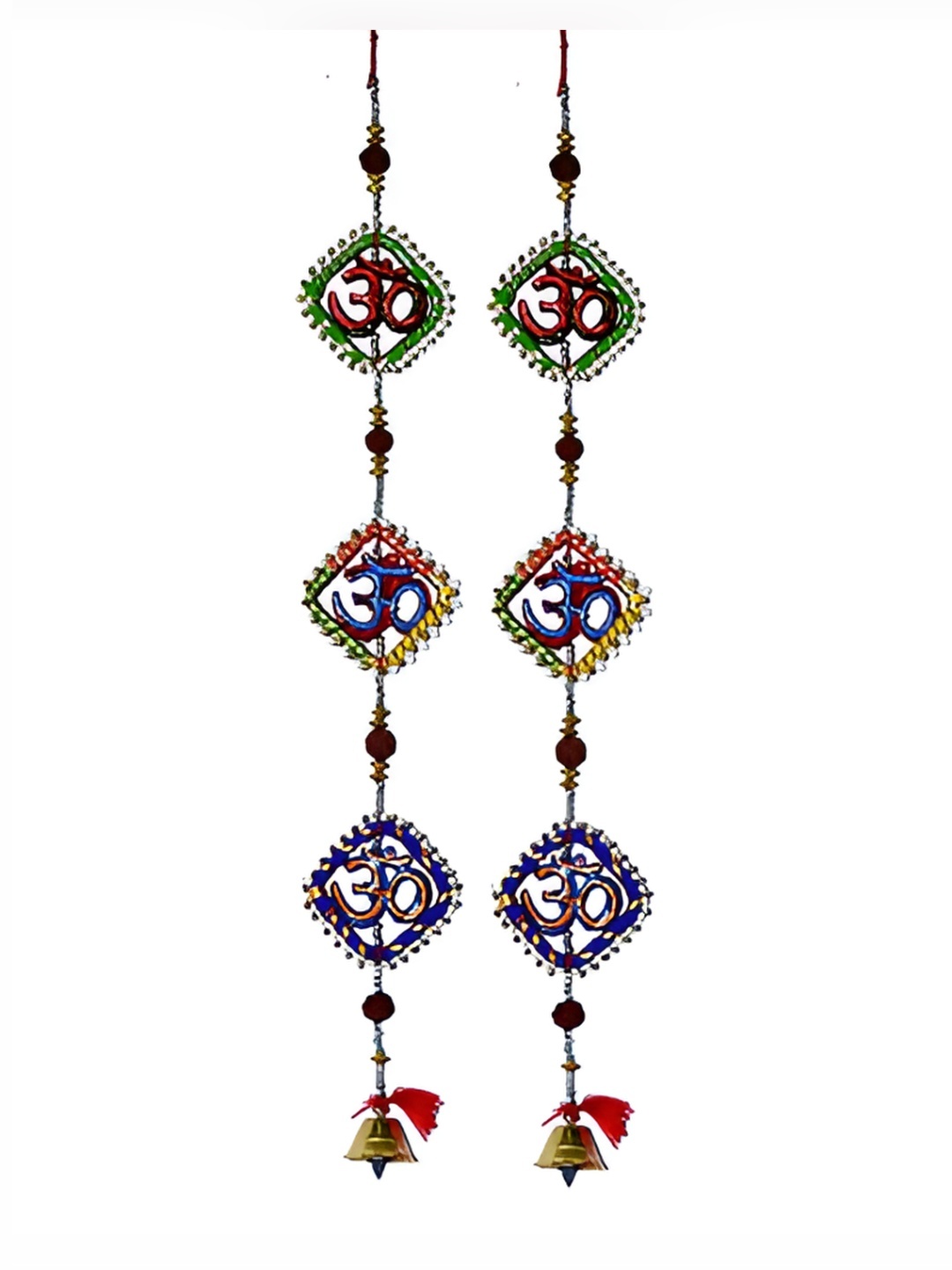 

PALPAL Green & Red 2 Pcs Religious Wall Hangings