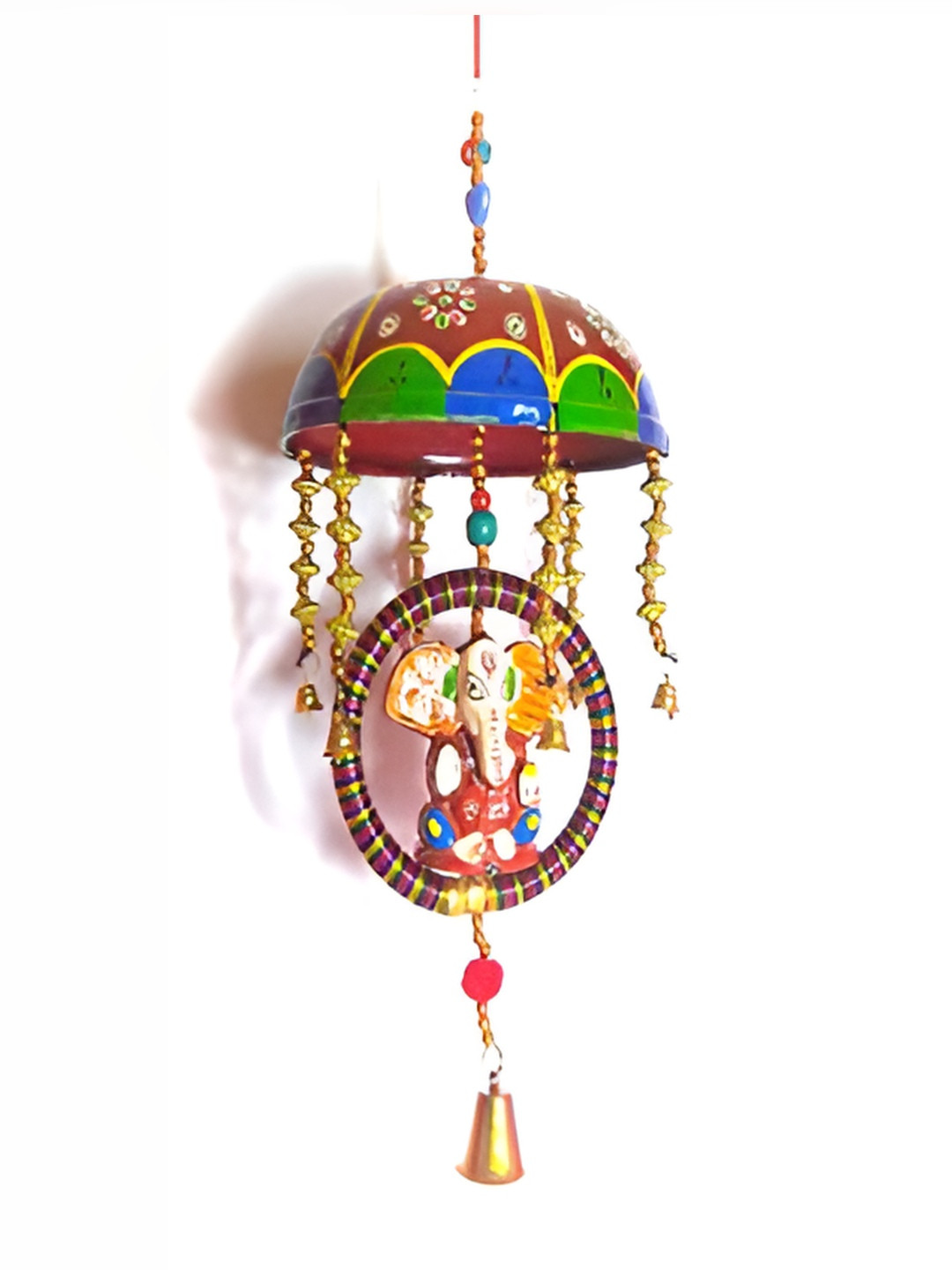 

PALPAL Green Jhumer Hanging Windchimes
