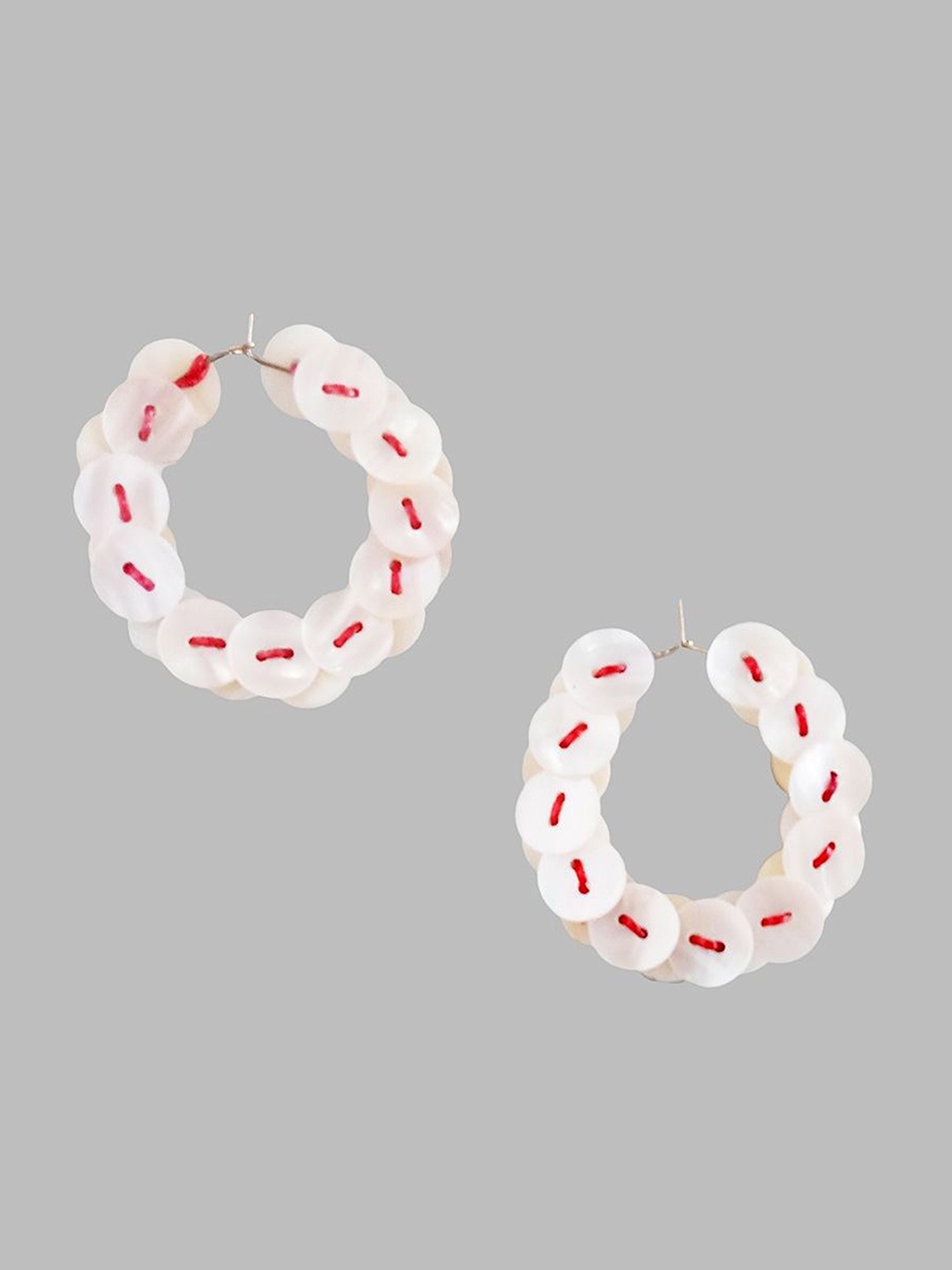 

Rhea Gold Plated Hoop Earrings