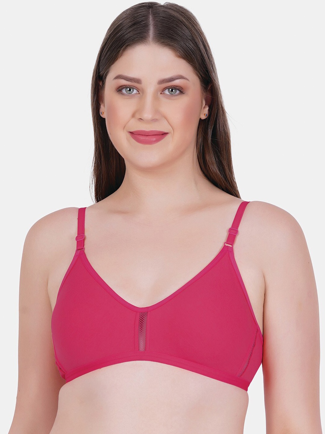 

Reveira Medium Coverage Bra, Magenta