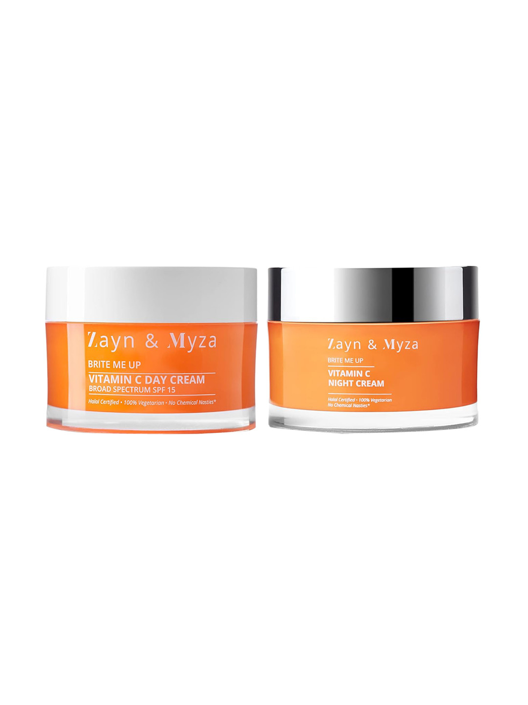 

ZM Zayn & Myza Vitamin C Day Cream & Night Cream Combo, Orange
