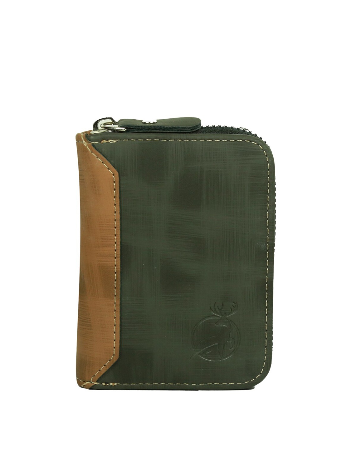 

Style Shoes Unisex Leather Card Holder, Grey