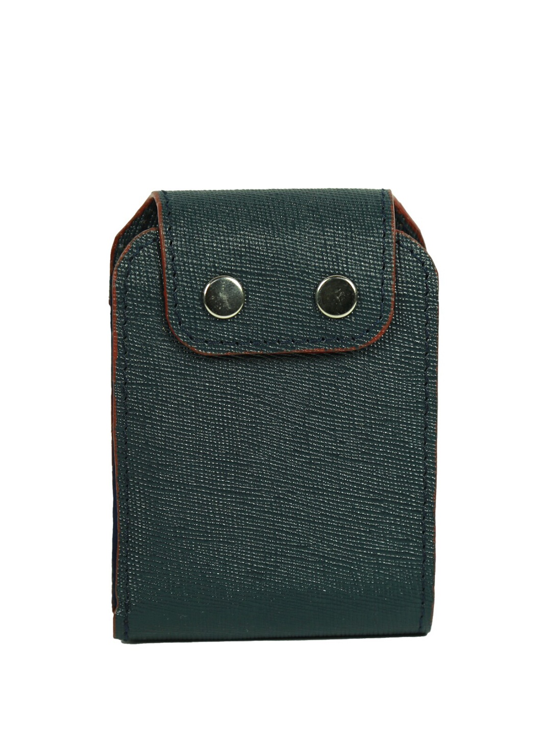 

Style Shoes Unisex Leather Card Holder, Blue