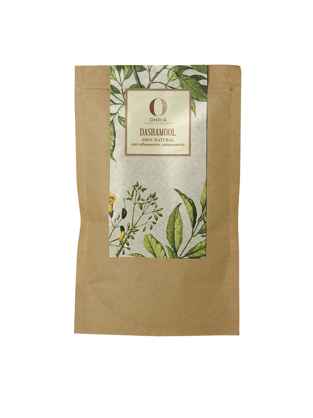 

OHRIA AYURVEDA Dashamool Powder For Detox Herbal Bath - 150g, Brown