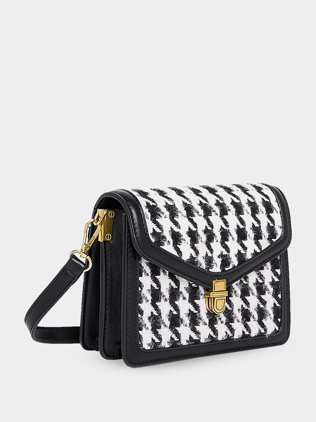 

Styli Textured PU Satchel, Black