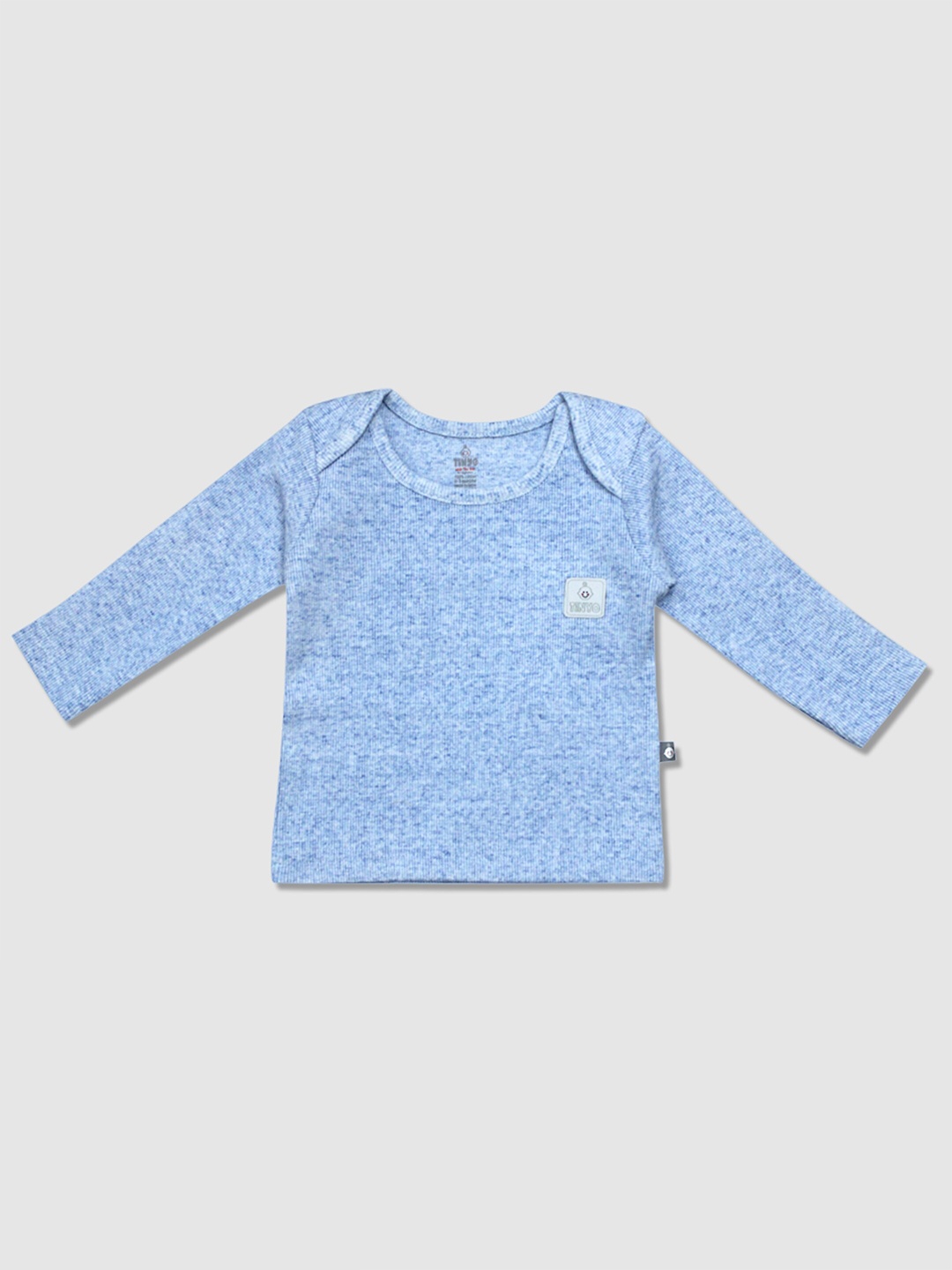

Moms Love Infants Kids Envelope Neck Cotton T-shirt, Blue