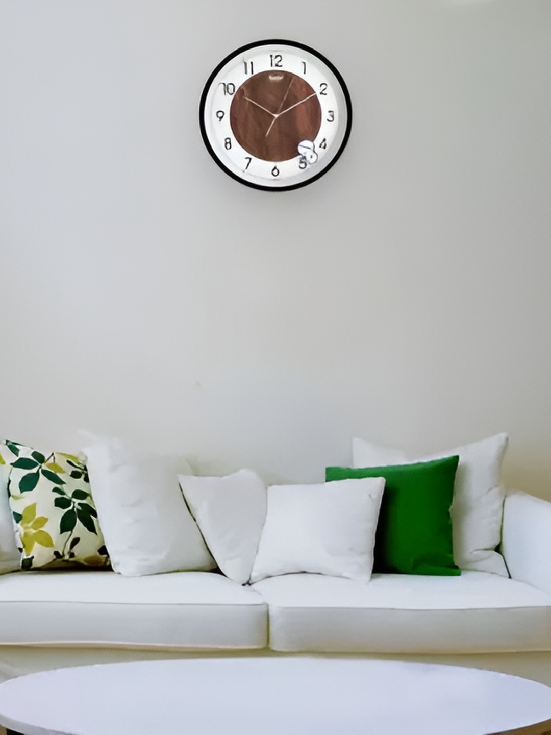 

Ajanta Black Contemporary Round Wall Clock