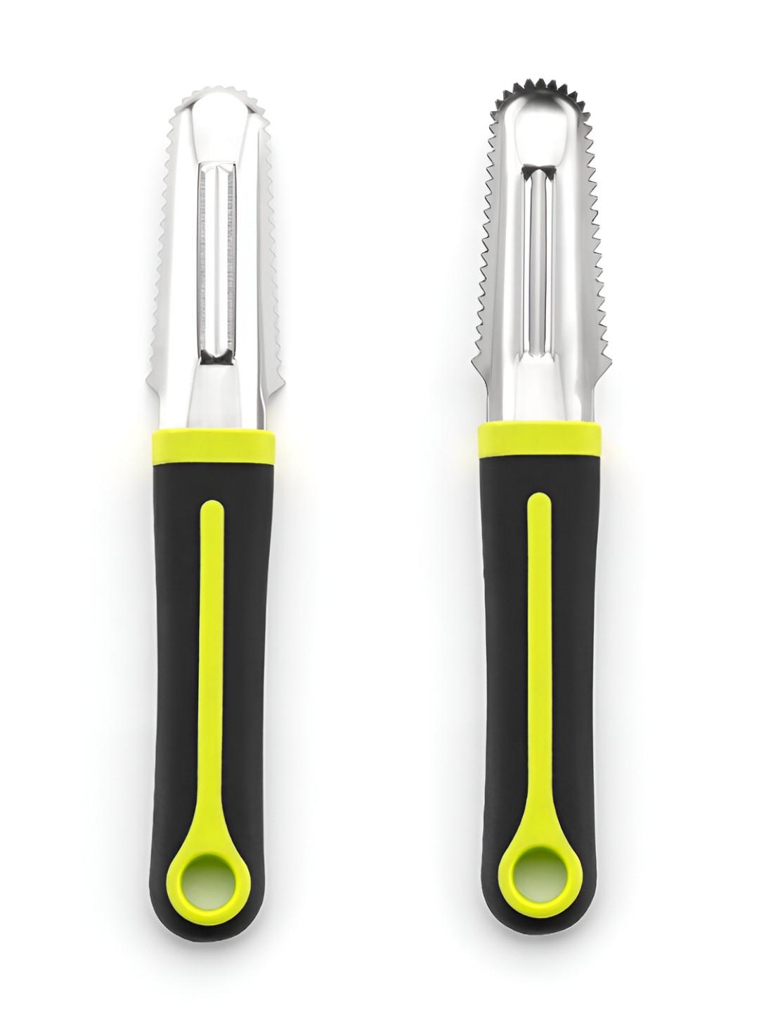 

OMORTEX Black & Green 2 Pieces Plastic Peeler