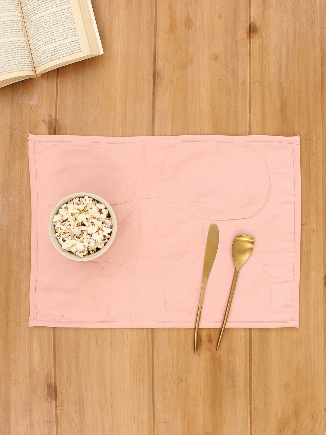 

House This Silsako Pink Pure Cotton Table Placemats