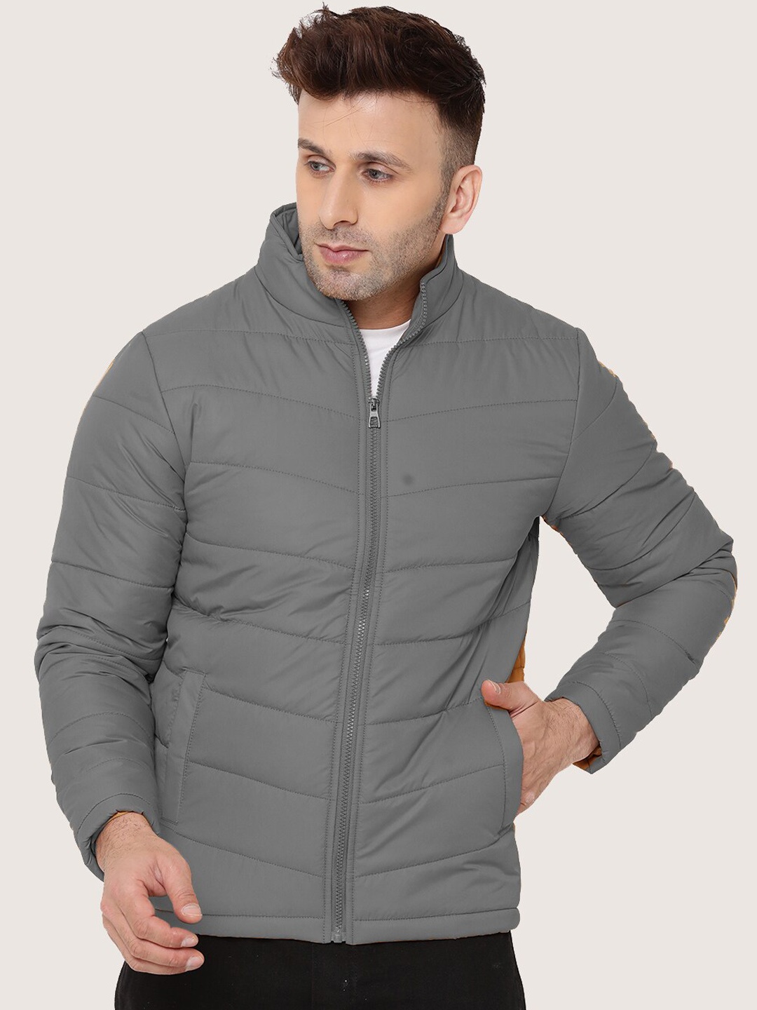

9ty3ree Insulator Outdoor Puffer Jacket, Grey