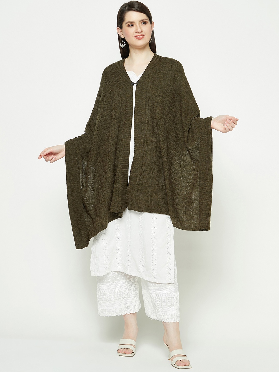 

Knitstudio Self Design Shawl, Olive