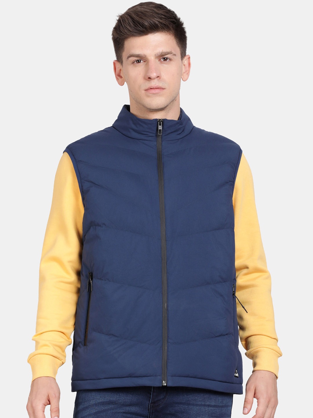 

t-base Insulator Gillets Puffer Jacket, Navy blue