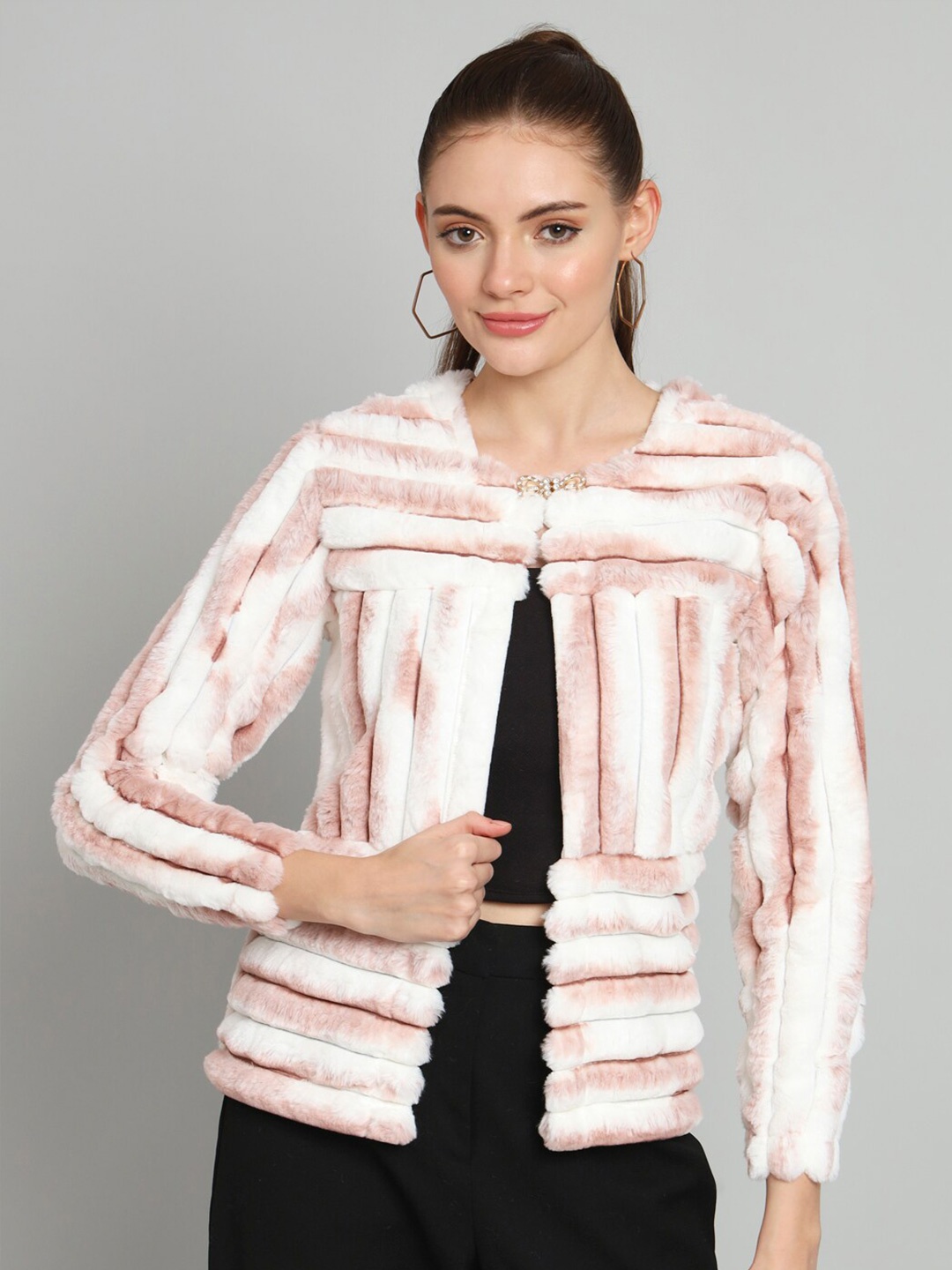 

Chemistry Tie & Dye Woollen Tailored Jacket, Pink