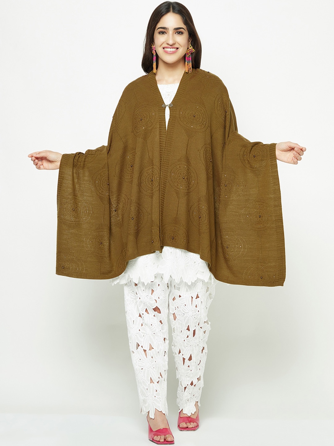 

Knitstudio Self Design Shawl, Olive