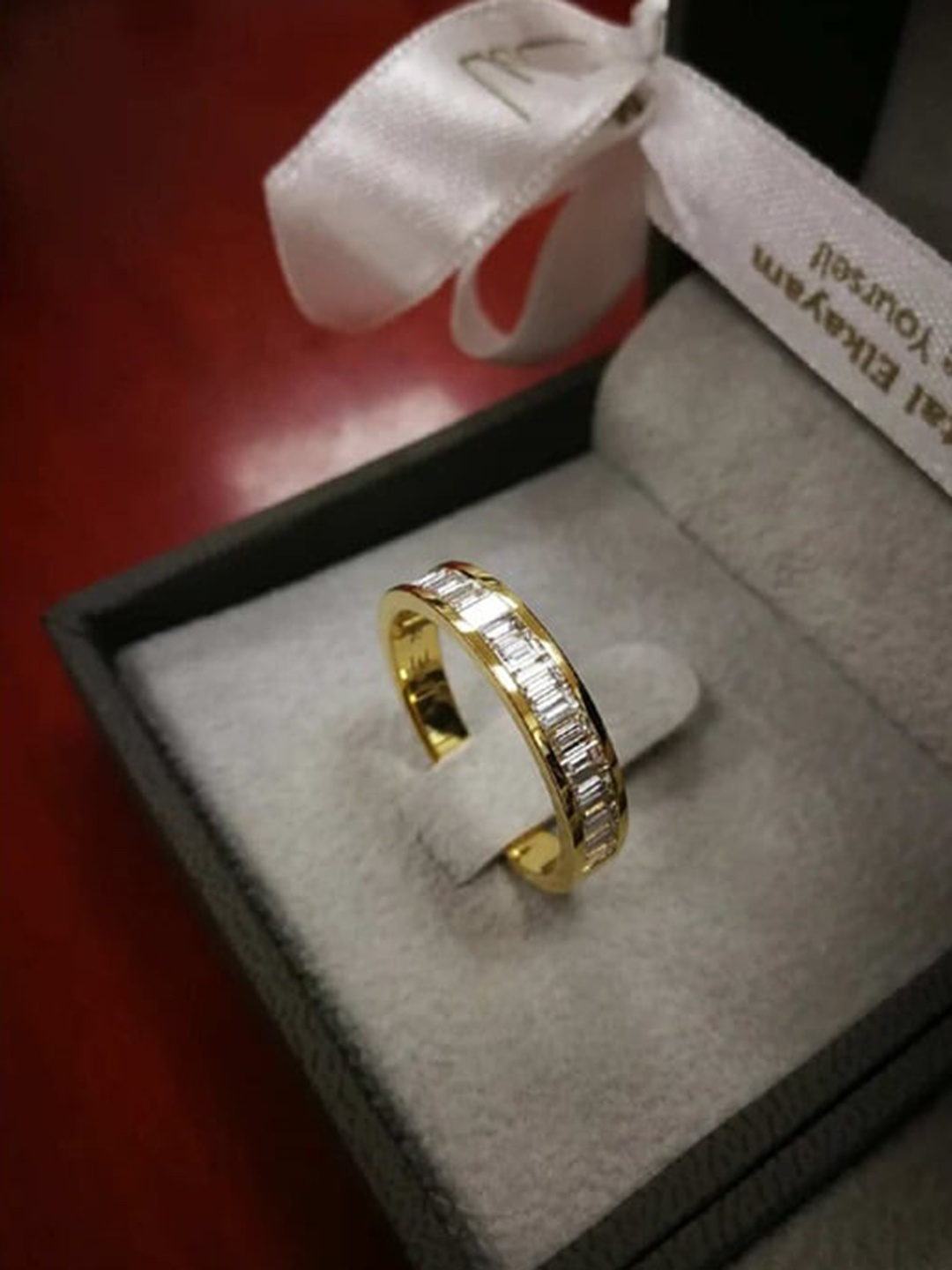 

VIEN Gold-Plated CZ-Studded Finger Rings