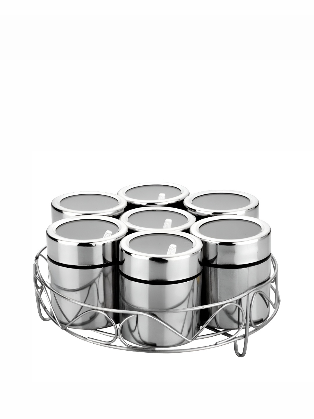 

ATROCK Stainless Steel Dishwasher Safe Spice Box, Silver