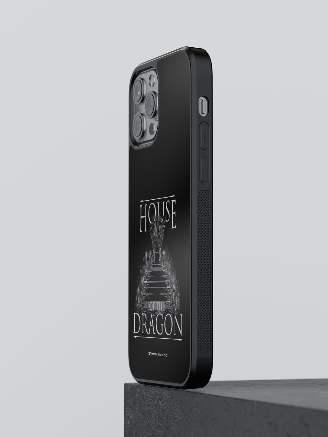 

macmerise Iron Throne Printed iPhone 12 Pro Phone Bumper Case Cover, Black