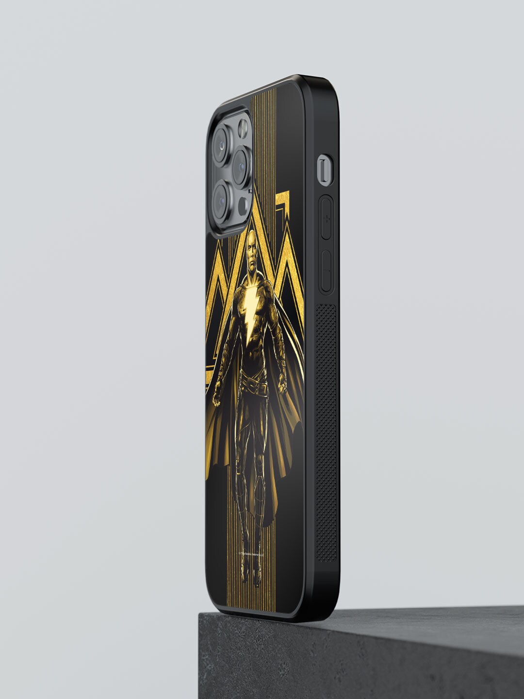 

macmerise Adam Printed iPhone 12 Pro Phone Bumper Case Cover, Black