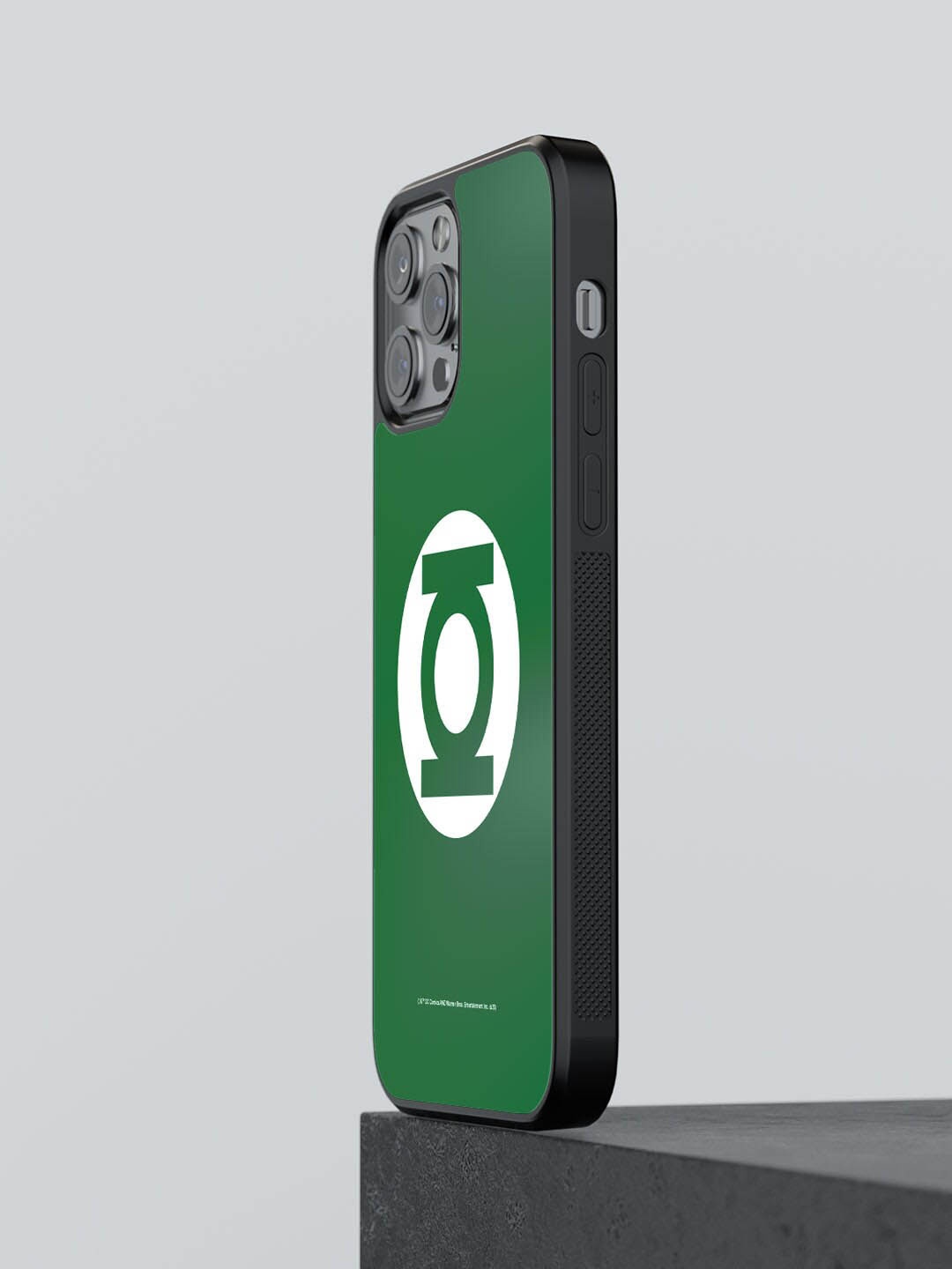 

macmerise Logo Lantern Printed iPhone 12 Pro Phone Bumper Case Cover, Green