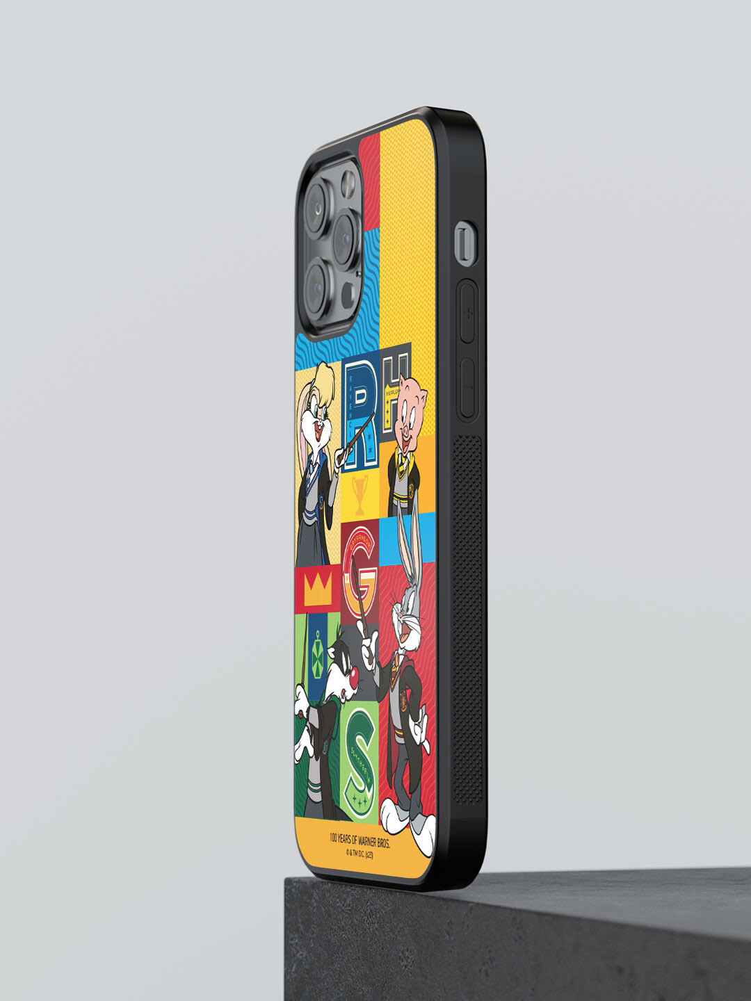 

macmerise Harry potter Shuffle Printed iPhone 12 Pro Phone Bumper Case Cover, Yellow
