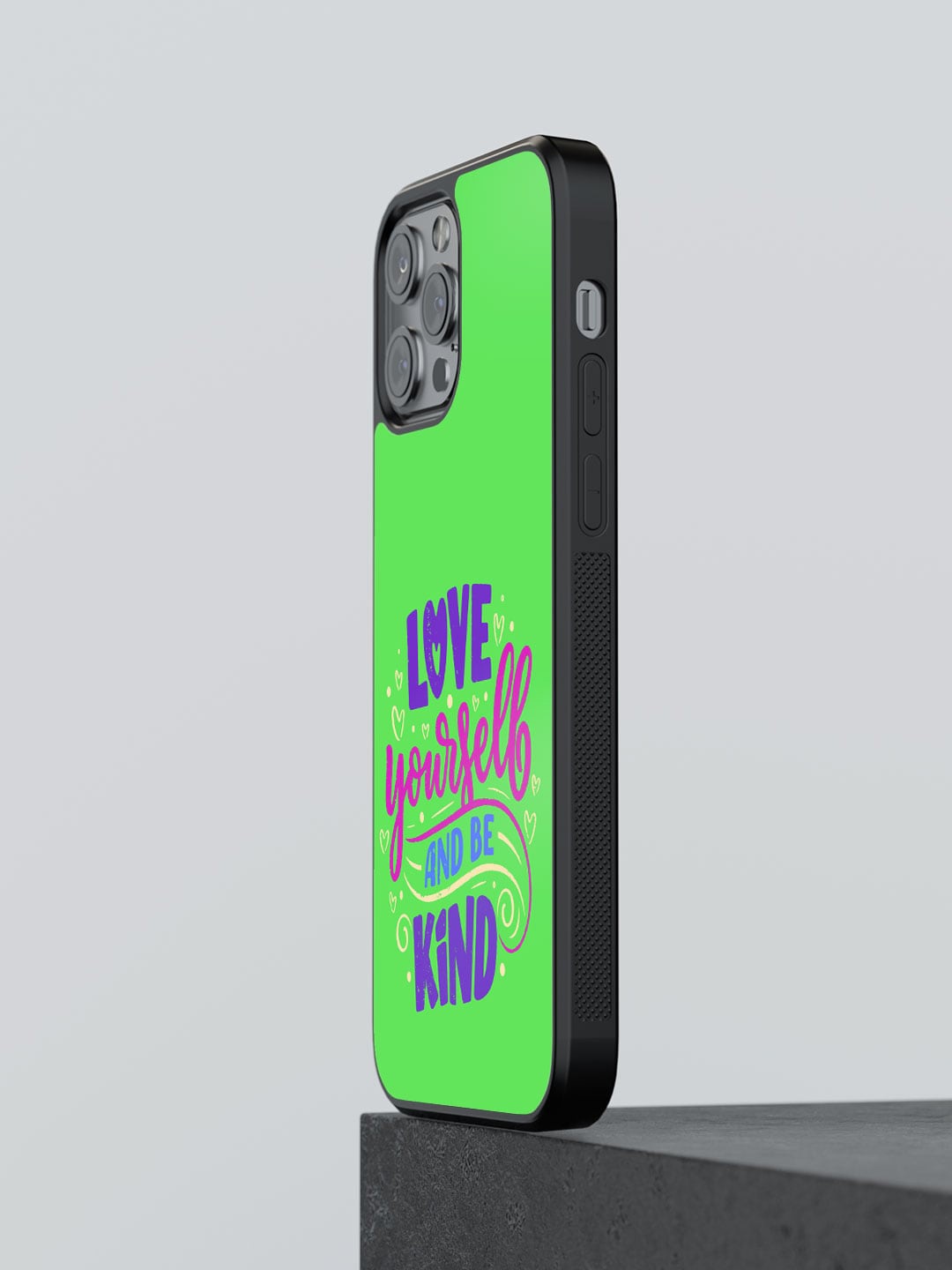 

macmerise Typography Printed iPhone 12 Pro Bumper Case, Green