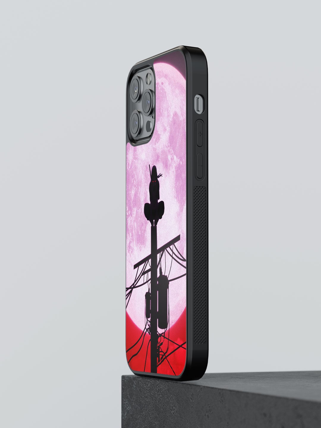 

macmerise Itachi Uchiha Printed iPhone 12 Pro Phone Bumper Case Cover, Pink