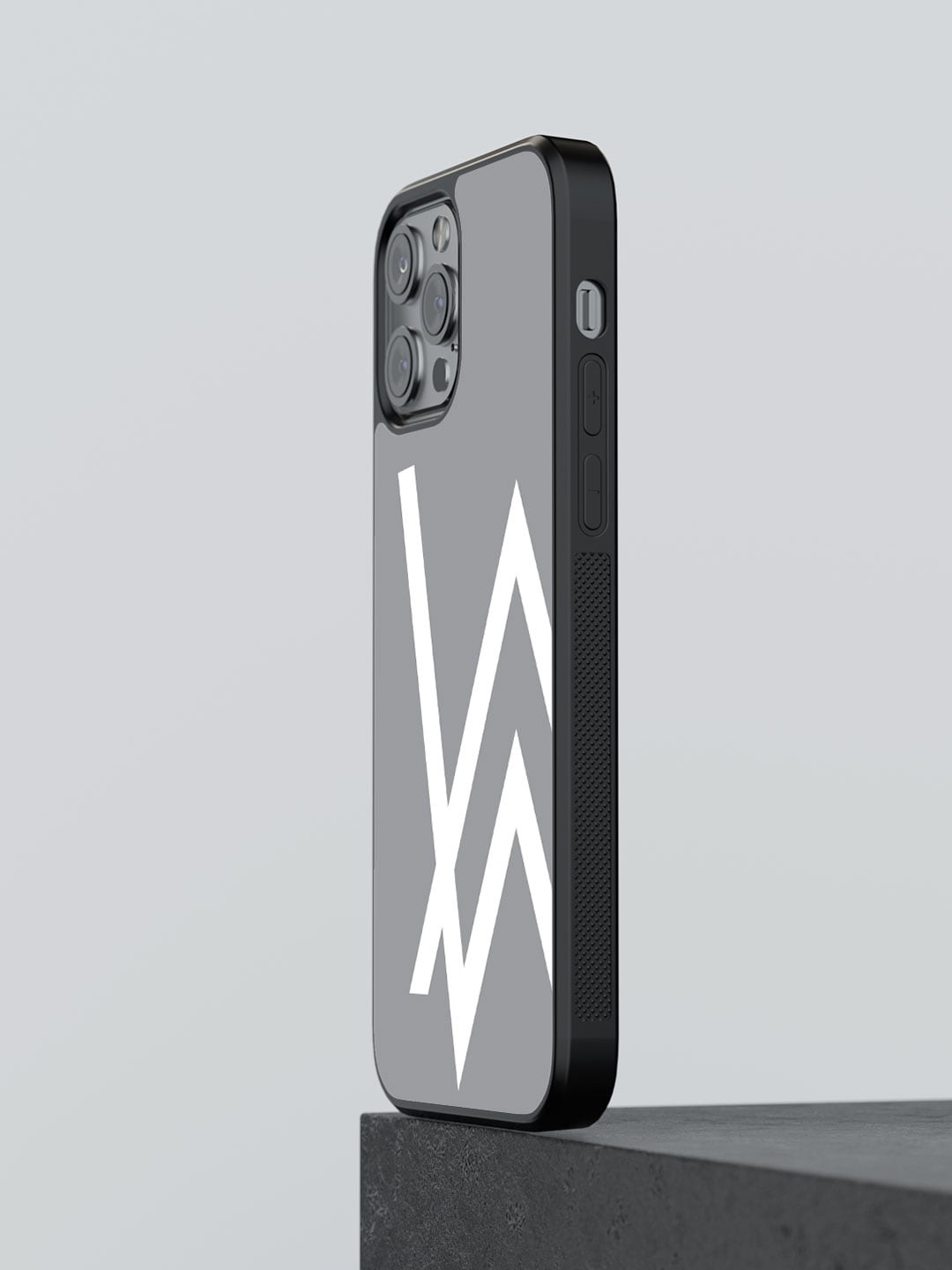 

macmerise Alan Walker Zoom In Printed iPhone 12 Pro Phone Bumper Case Cover, Grey