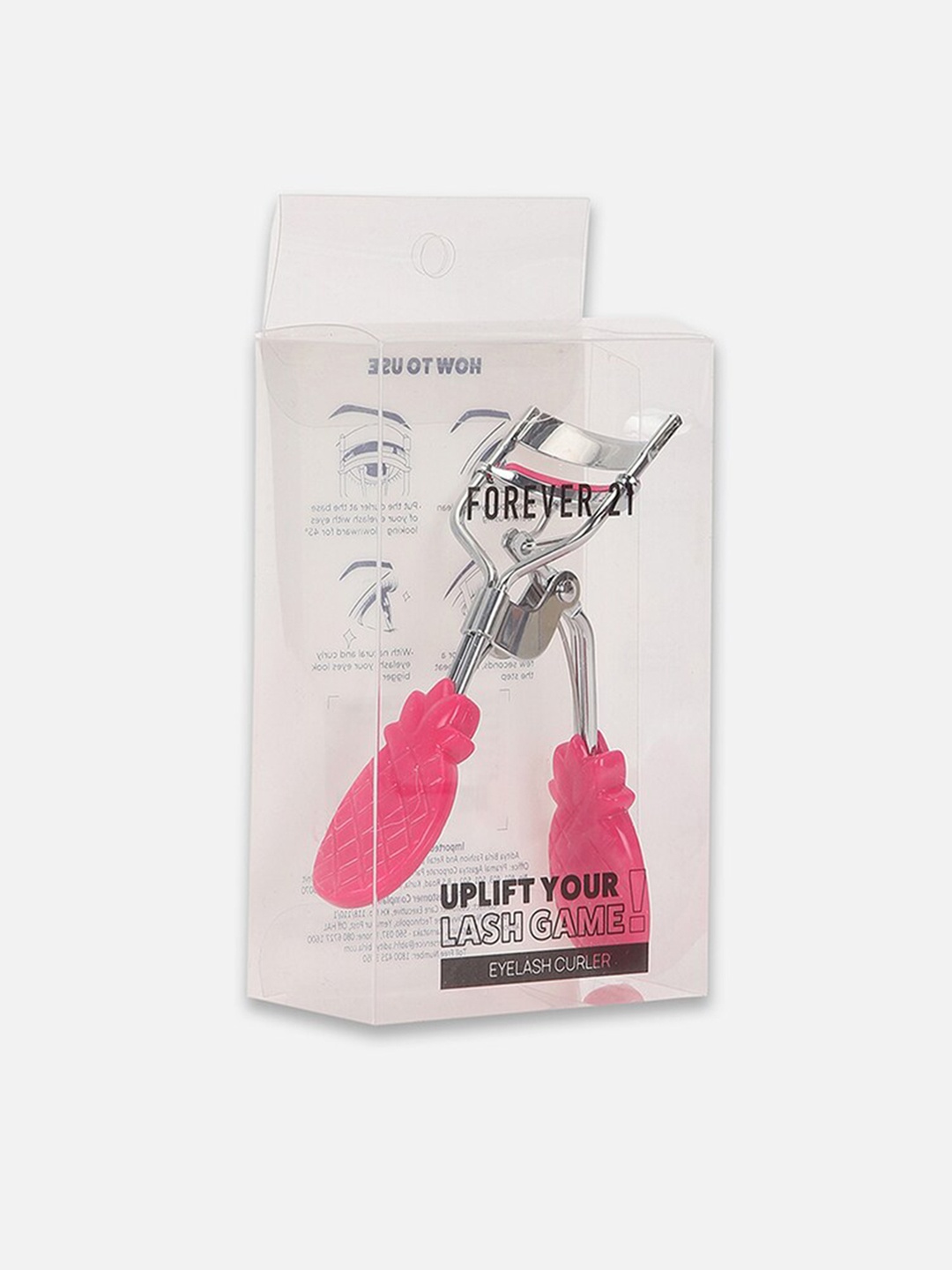

FOREVER 21 Uplift Your Lash Game Eyelash Curler - Pink