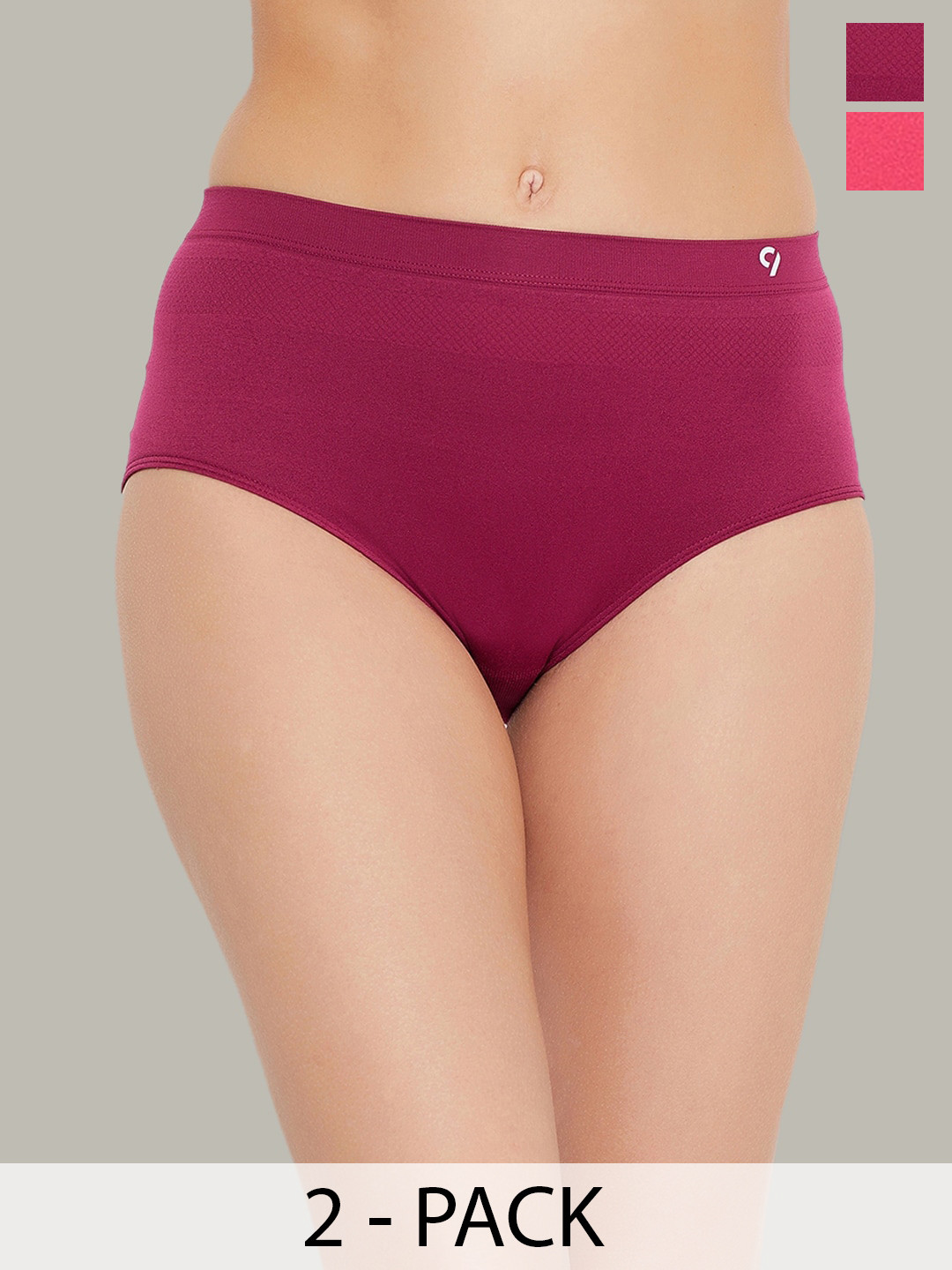 

C9 AIRWEAR Seamless Pack Of 2 Assorted Hipster Briefs