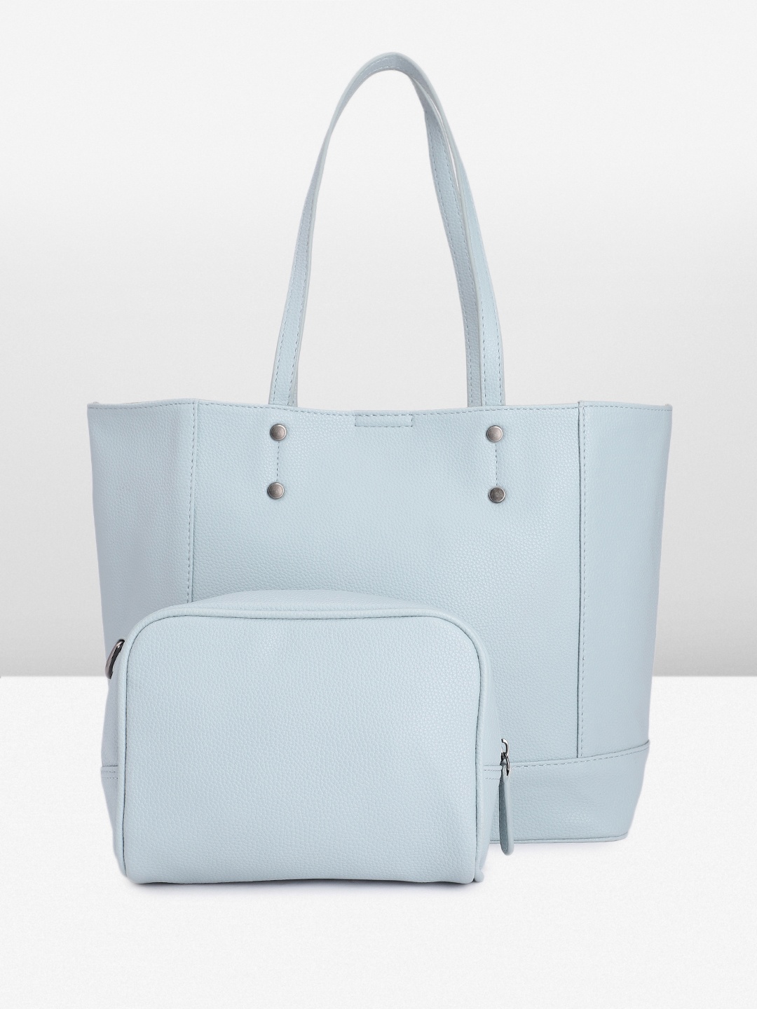

Van Heusen Solid Shoulder Bag, Blue