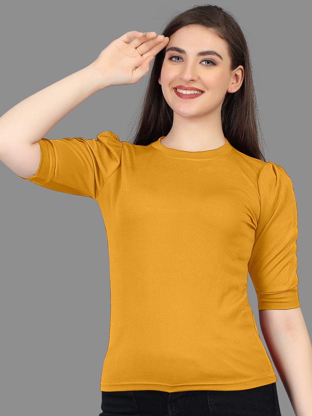 

BAESD Mustard Yellow Top