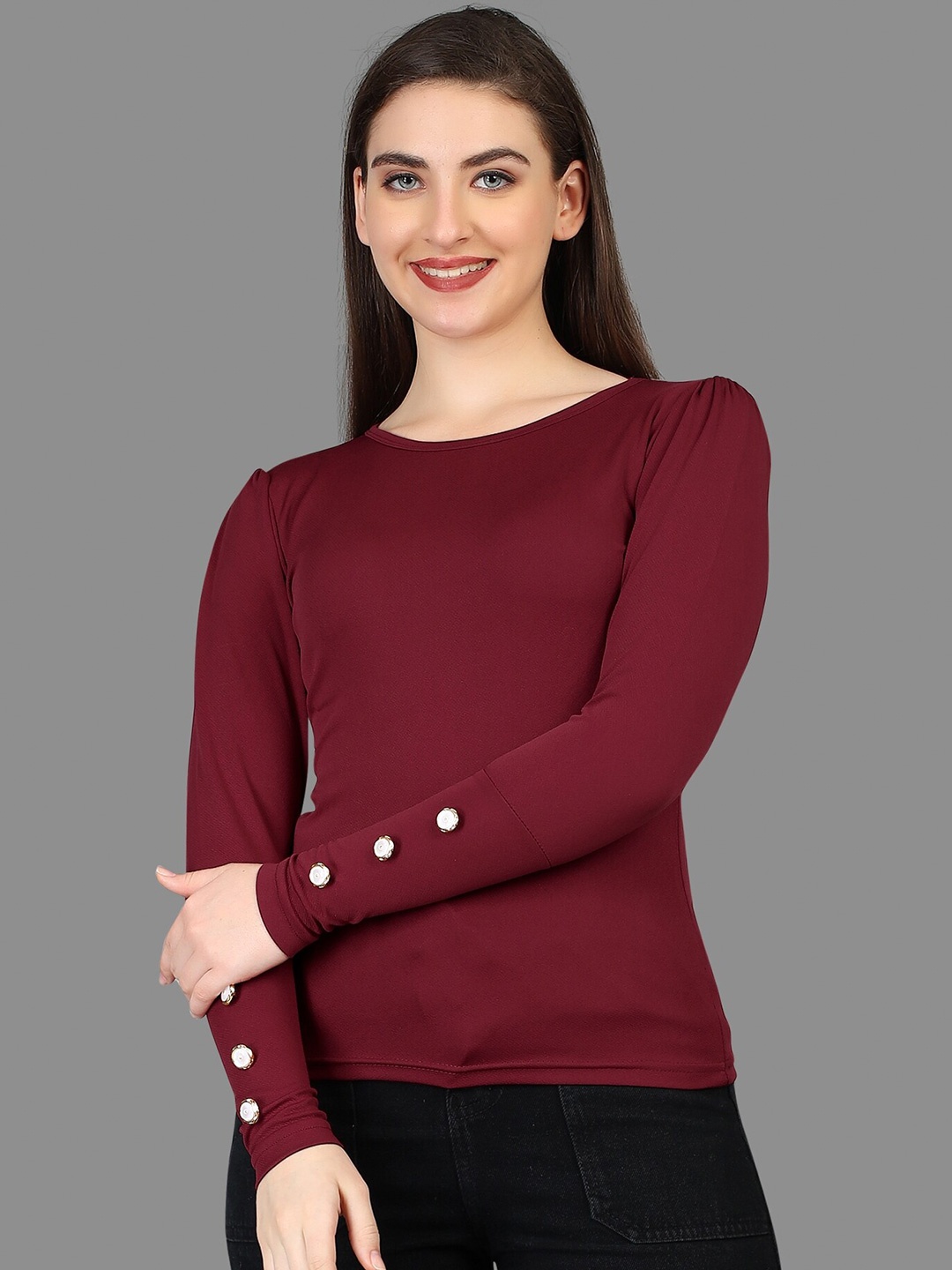 

BAESD Maroon Top
