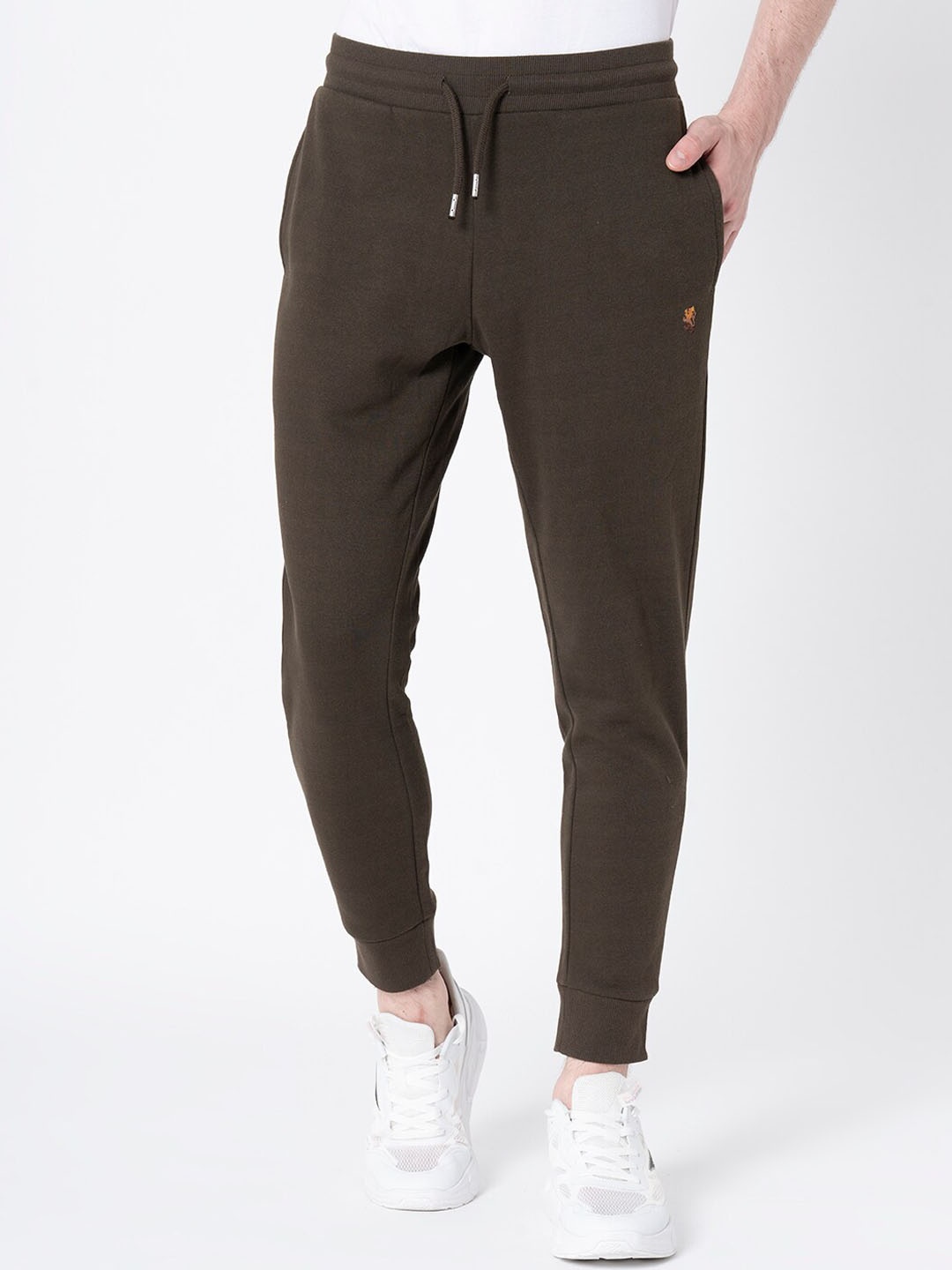 

Red Tape Men Mid-Rise Joggers, Olive