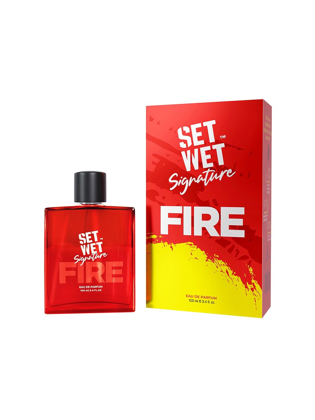 Set Wet Men Signature Fire Long Lasting Eau De Parfum - 100ml